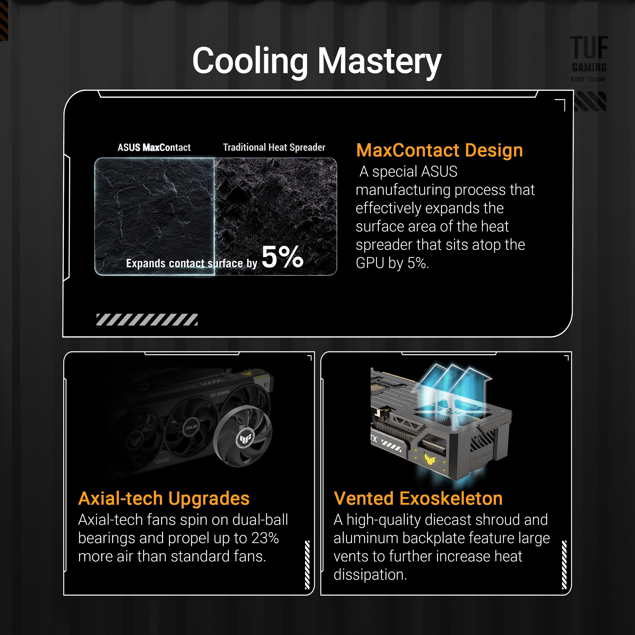 ASUS TUF Gaming RTX 5080 16GB Graphics Card thumbnail 4