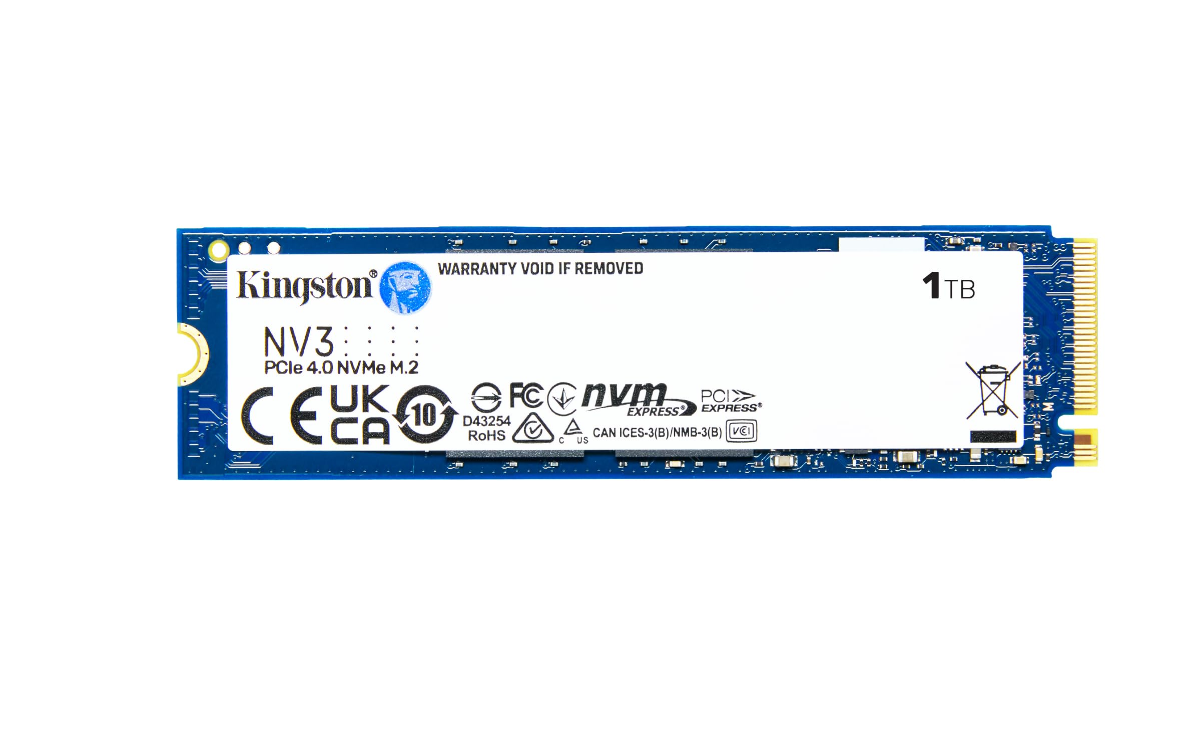 Kingston NV3 1TB PCIe 4.0 NVMe SSD
