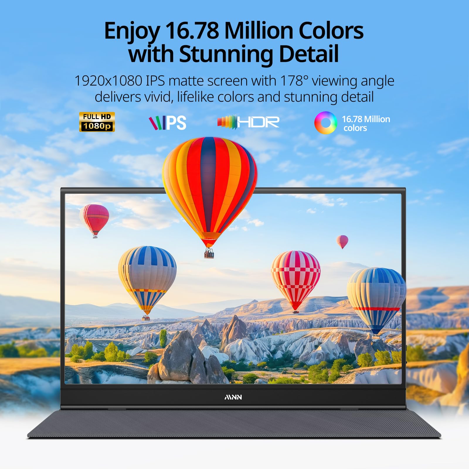 MNN 15.6-inch FHD Portable Monitor thumbnail 2