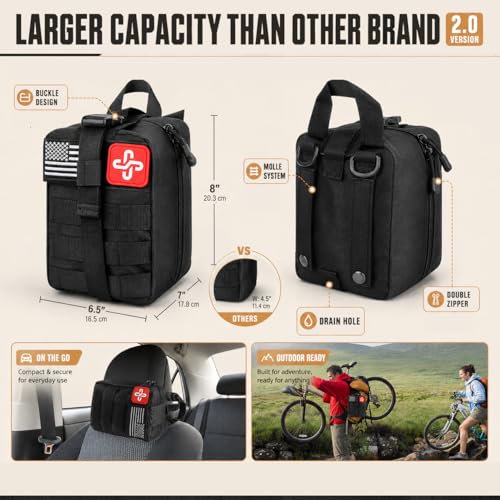 250-Piece Survival Gear and First Aid Kit thumbnail 2