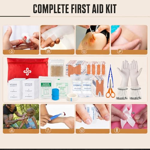 250-Piece Survival Gear and First Aid Kit thumbnail 7