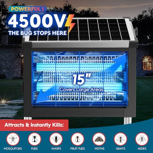 Solar Outdoor Bug Zapper thumbnail 4