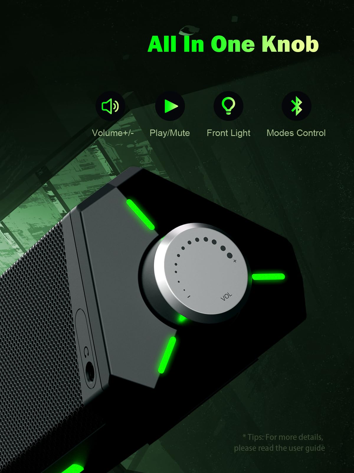 BLUEDEE Desktop PC Sound Bar Speakers thumbnail 4