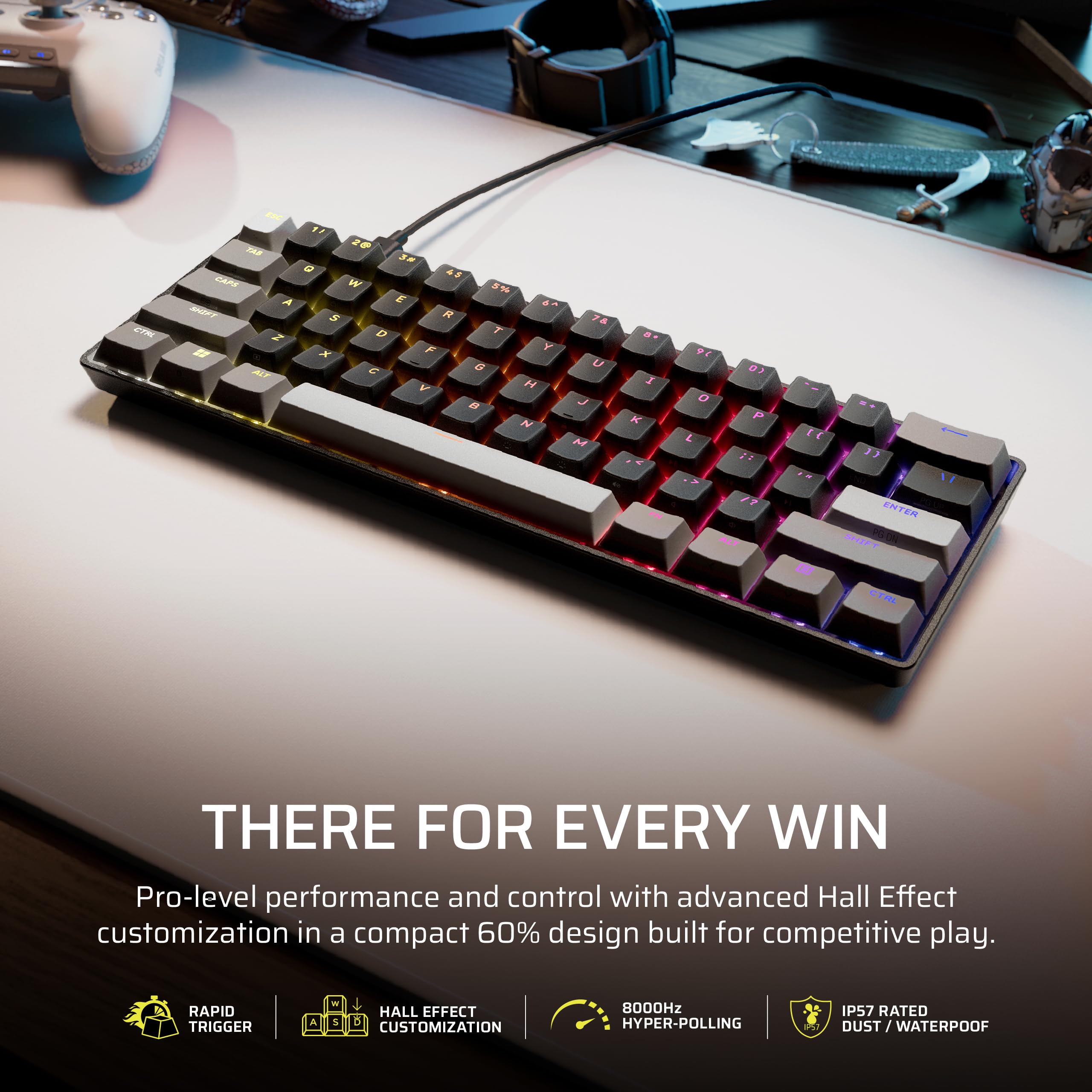CORSAIR CLIPPER PRO MINI 60 Gaming Keyboard thumbnail 2