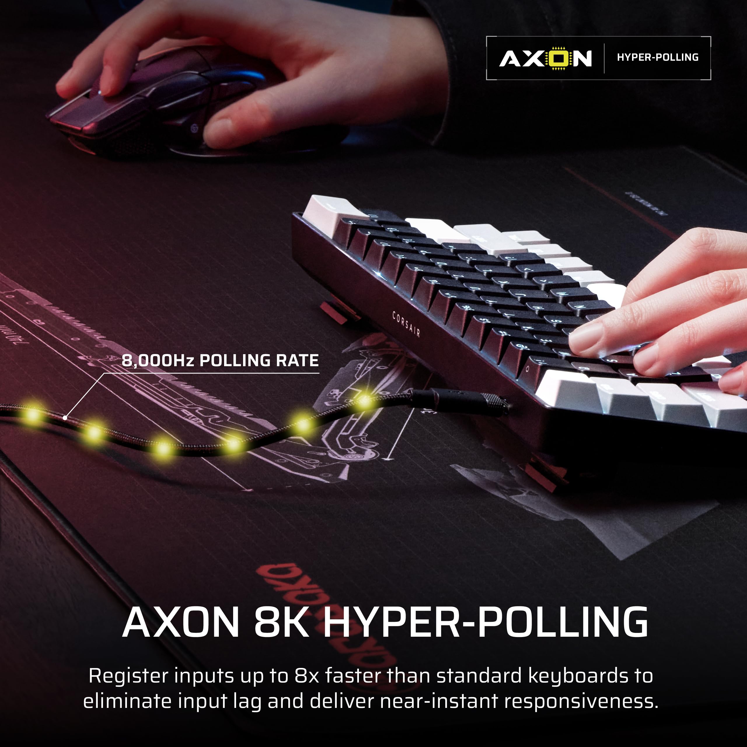 CORSAIR CLIPPER PRO MINI 60 Gaming Keyboard thumbnail 6