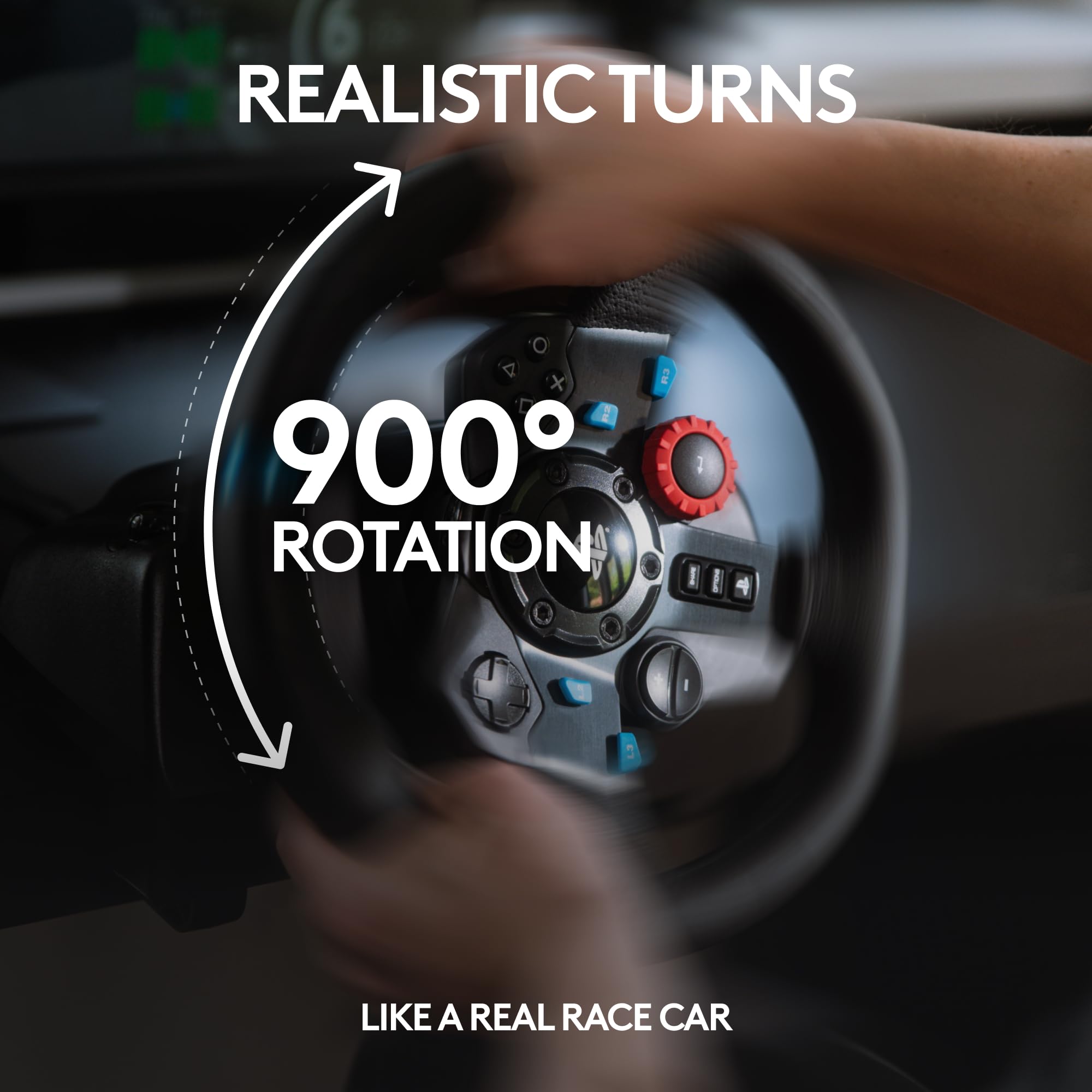 Logitech G29 Driving Force Racing Wheel thumbnail 3