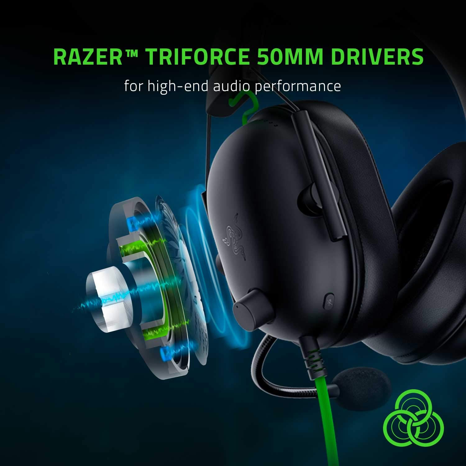 Razer BlackShark V2 X Gaming Headset thumbnail 3