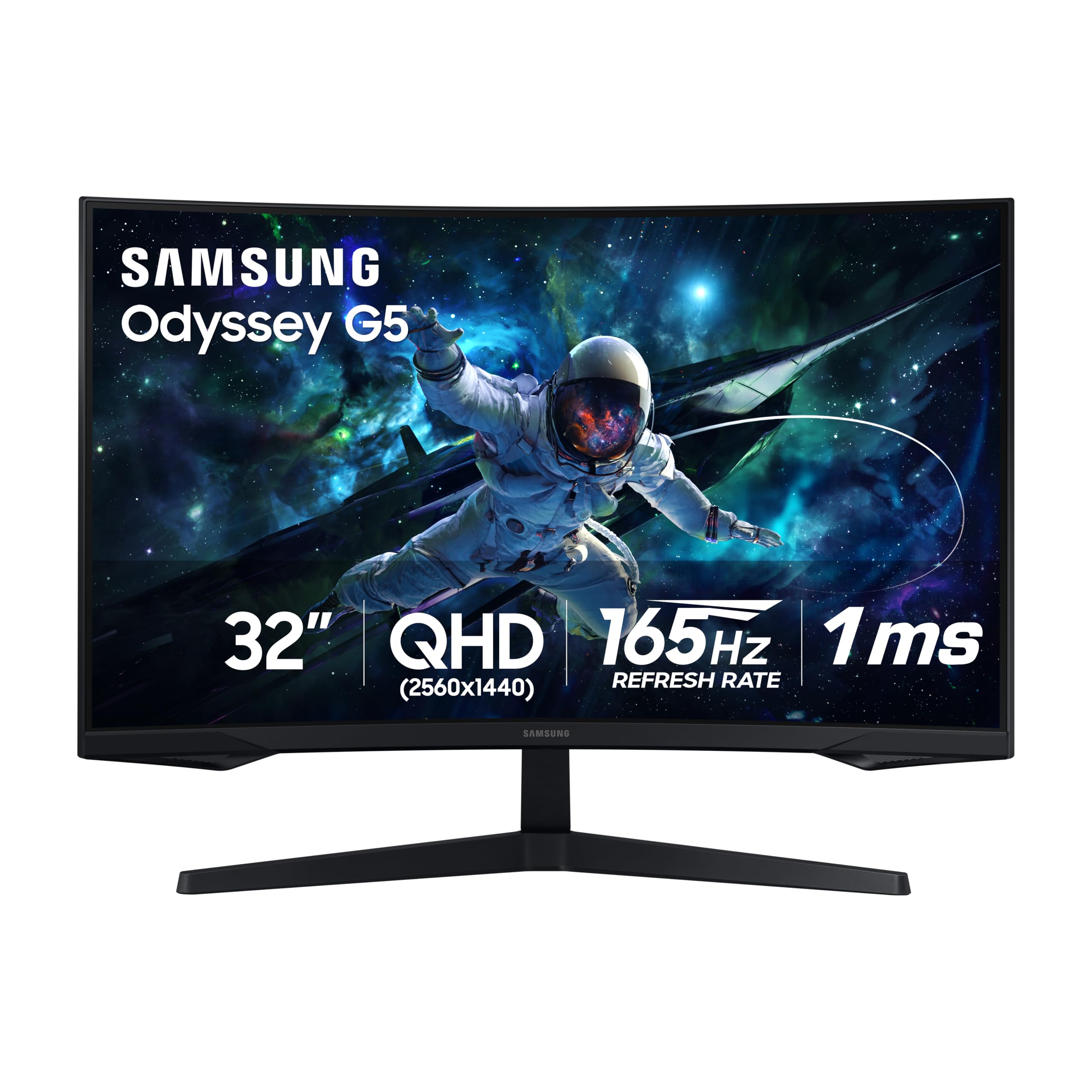 Samsung Odyssey G55C 32-inch QHD Curved Gaming Monitor