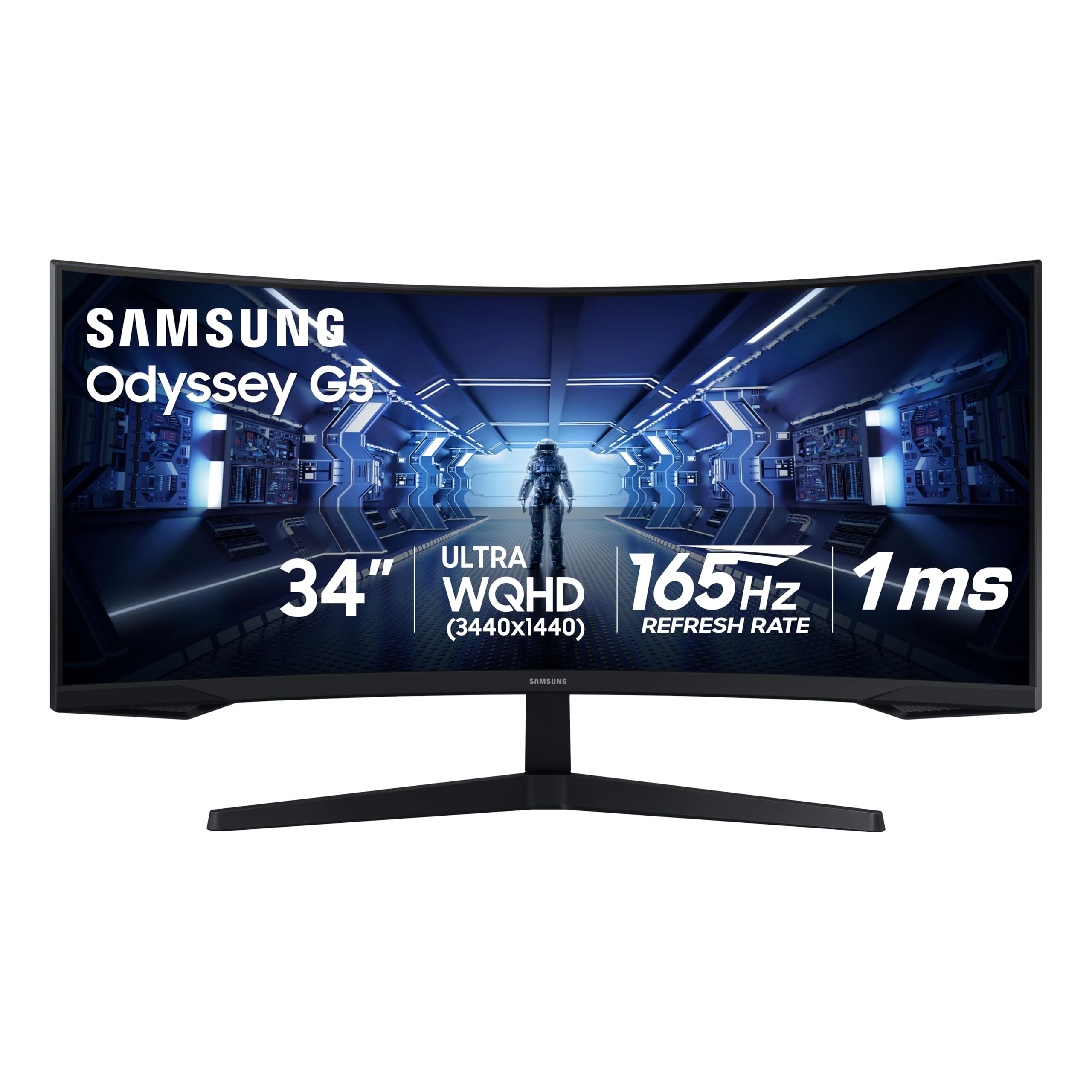 Samsung Odyssey G5 34-inch Ultra-Wide Gaming Monitor
