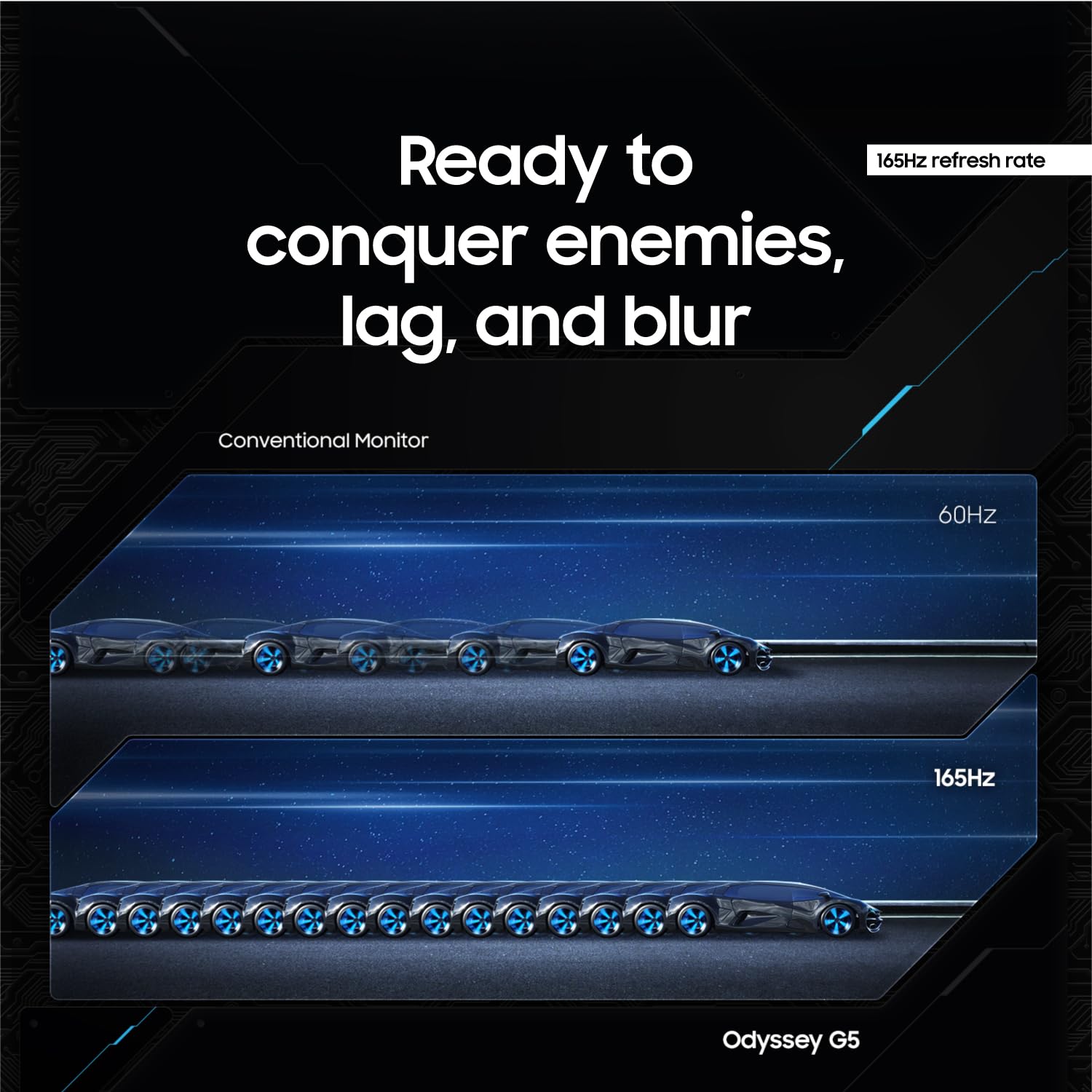Samsung Odyssey G5 34-inch Ultra-Wide Gaming Monitor thumbnail 4