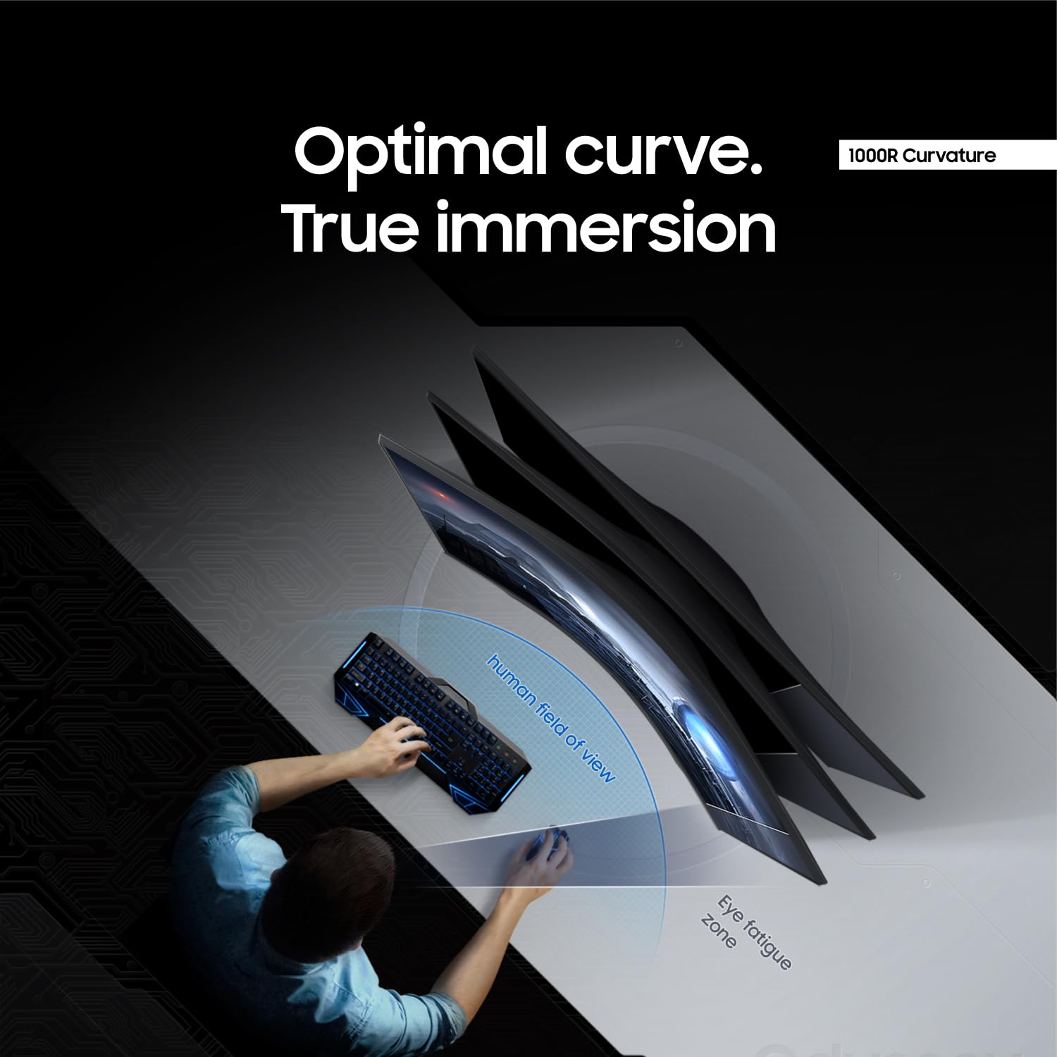 Samsung Odyssey G5 34-inch Ultra-Wide Gaming Monitor thumbnail 5