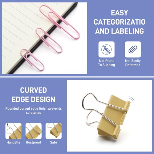 Assorted Paper Clips and Binder Clips Set thumbnail 5