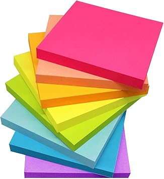 Bright 3x3 Sticky Notes Set