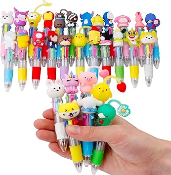 Mini Multicolor Ballpoint Pens 30-Pack