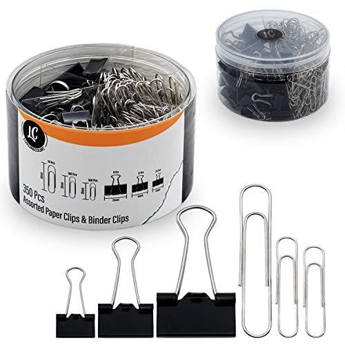Paper Clips and Binder Clips 350-Pack thumbnail 2