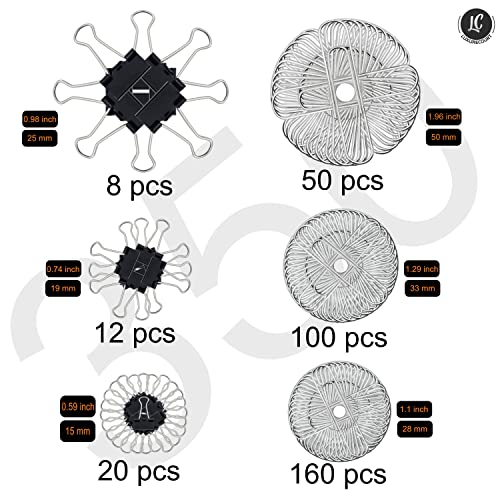 Paper Clips and Binder Clips 350-Pack thumbnail 6