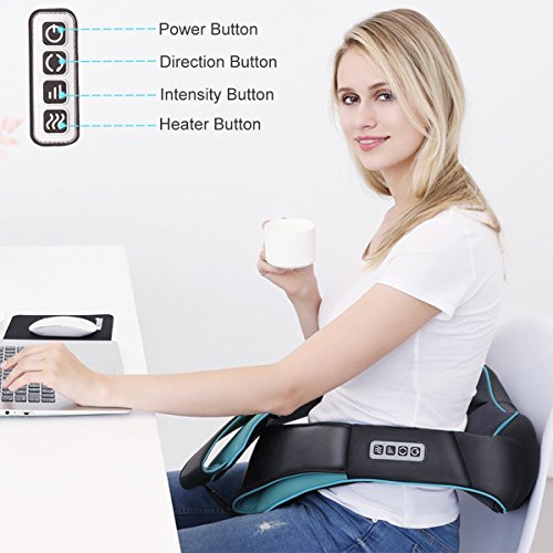 Shiatsu Neck and Shoulder Massager with Heat thumbnail 4