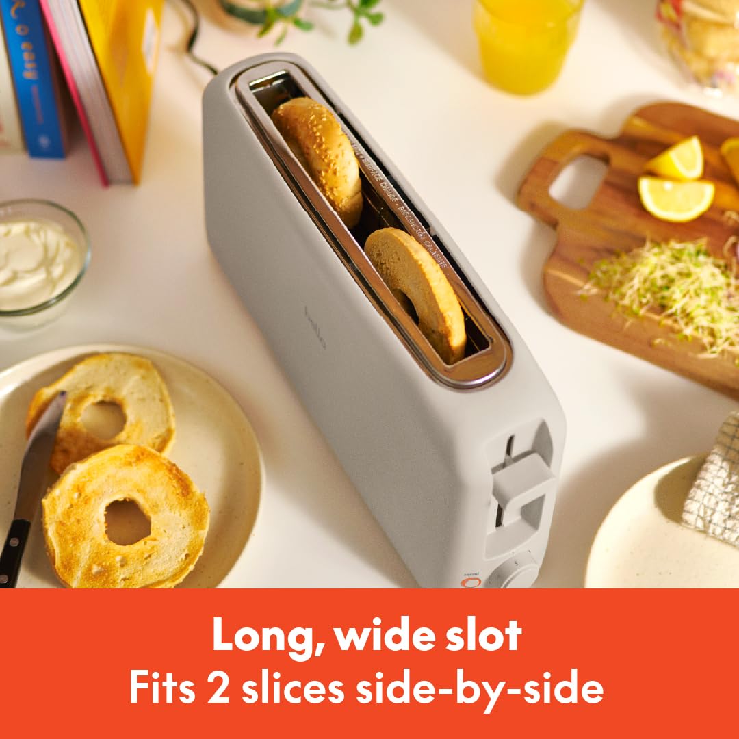 bella 2 Slice Slim Toaster, Fits-anywhere™ Kitchenware, 6 Setting Shade Control w/ thumbnail 3