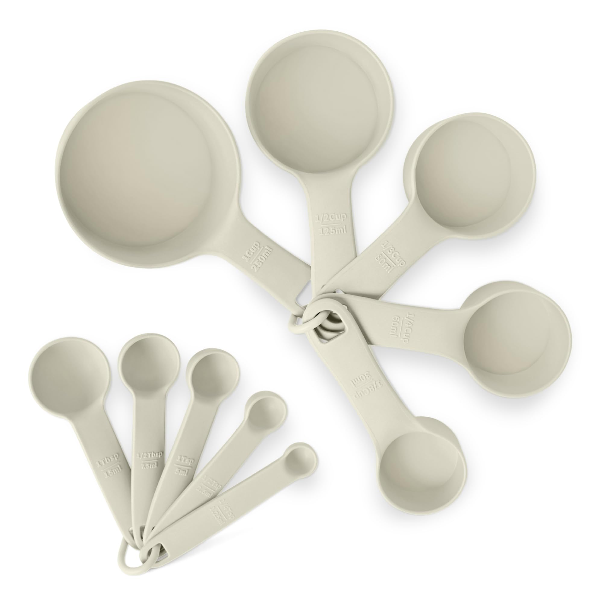 TILUCK Stainless Steel Measuring Cups & Spoons Set, Cups and Spoons,Kitchen Gadgets thumbnail 6