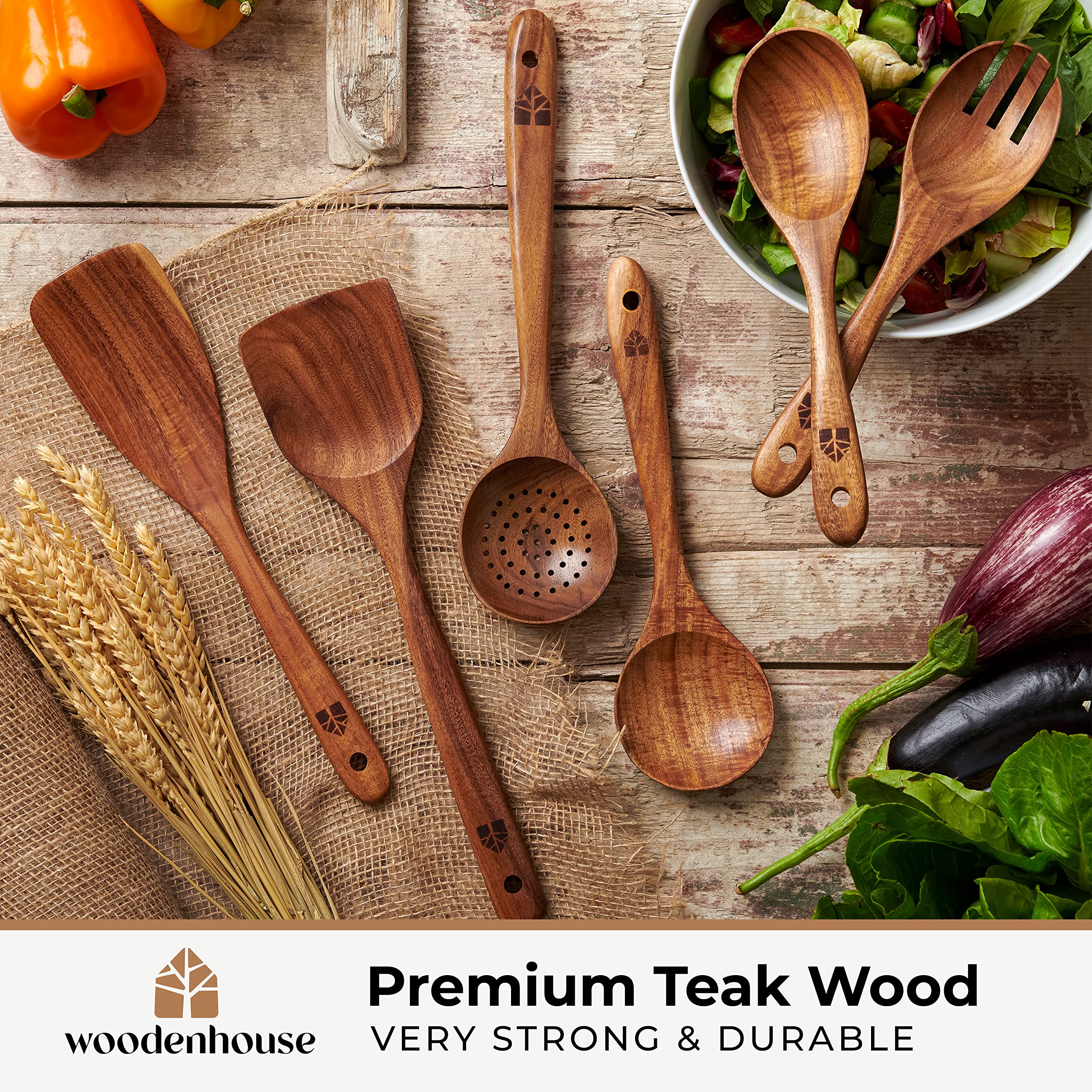 Wooden Spoons for Cooking thumbnail 2