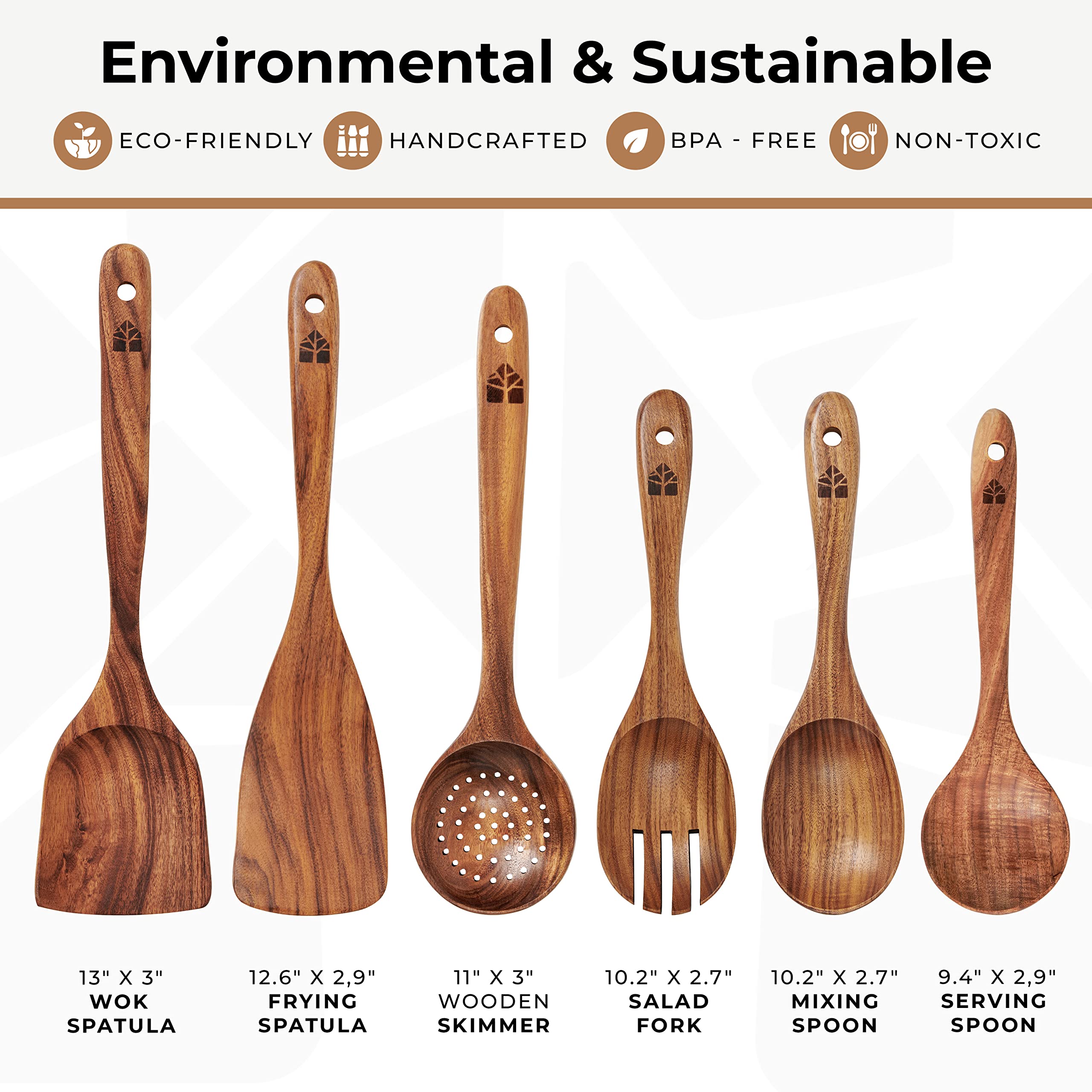Wooden Spoons for Cooking thumbnail 4