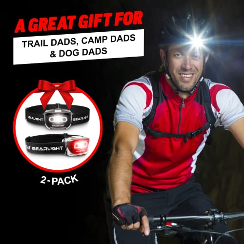 Battery Powered LED Headlamp 2-Pack thumbnail 4